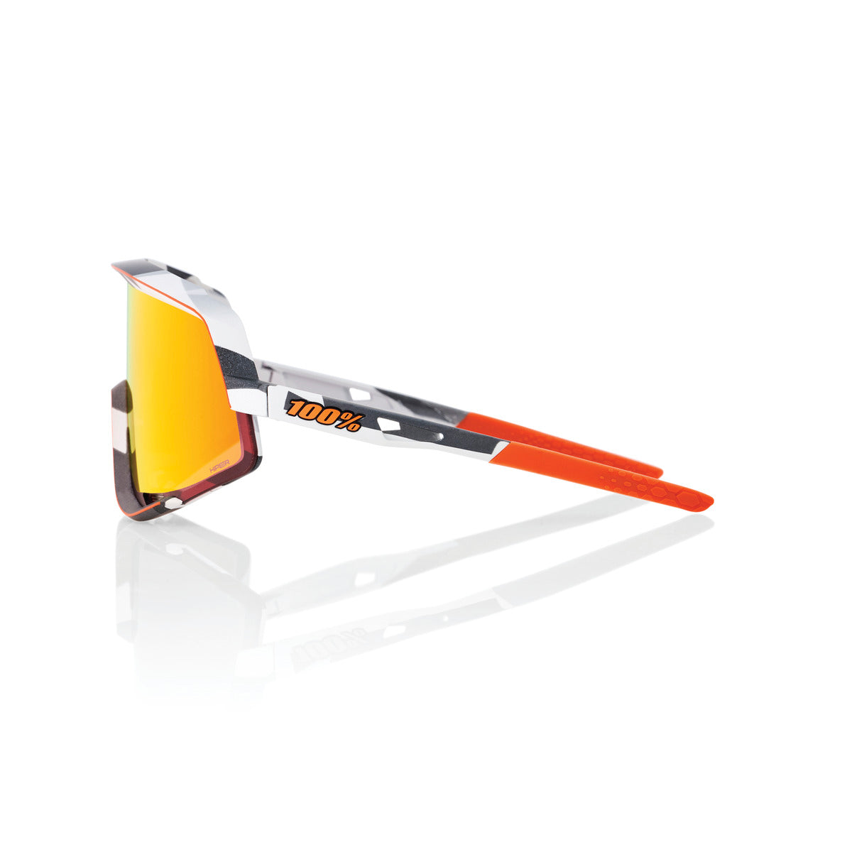 GLENDALE - Soft Tact Grey Camo - HiPER Red Multilayer Lens